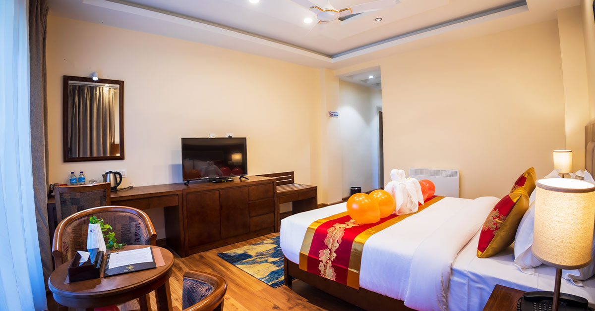 Elegant Suite Interior at Hotel Paro Grand